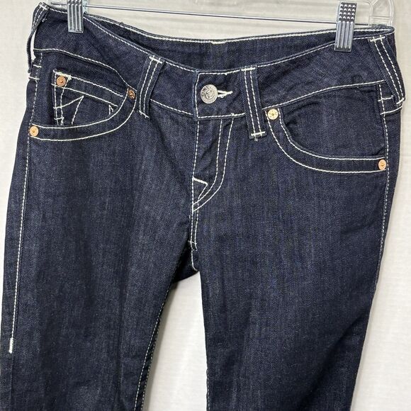 True Religion Skinny Jeans #112790 Size 29 USA 99% Cotton Y2k Preppy - Picture 2 of 13
